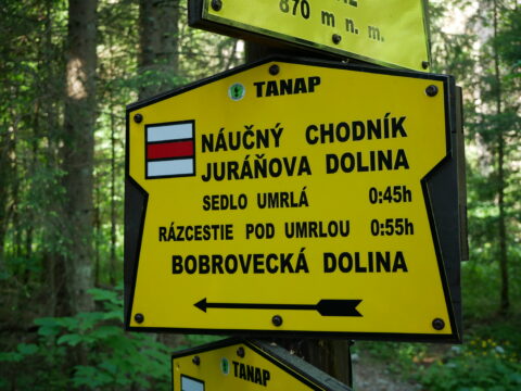 putac juranova dolina razcestnik
