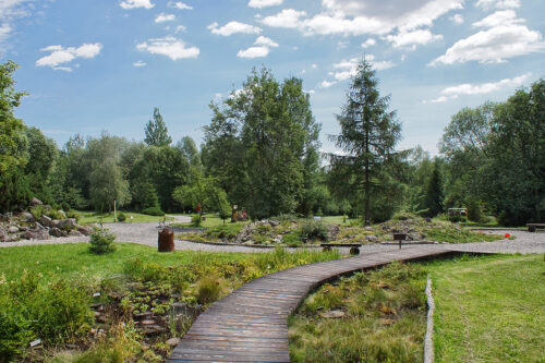 ukážka z areálu Expozície tatranskej prírody